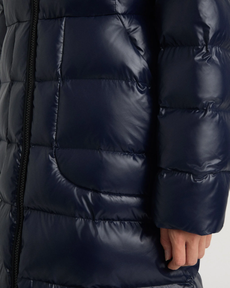 Manteau Notting Hill brillant - KANUK