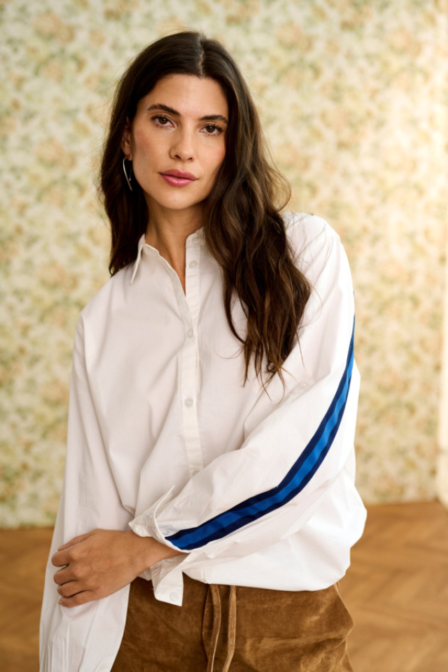 Chemise courte Stela – CREAM