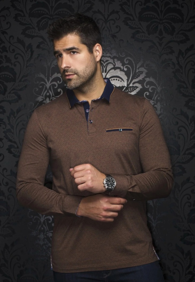 POLO MANCHES LONGUES | VERNER - AU NOIR - verner - AU NOIR