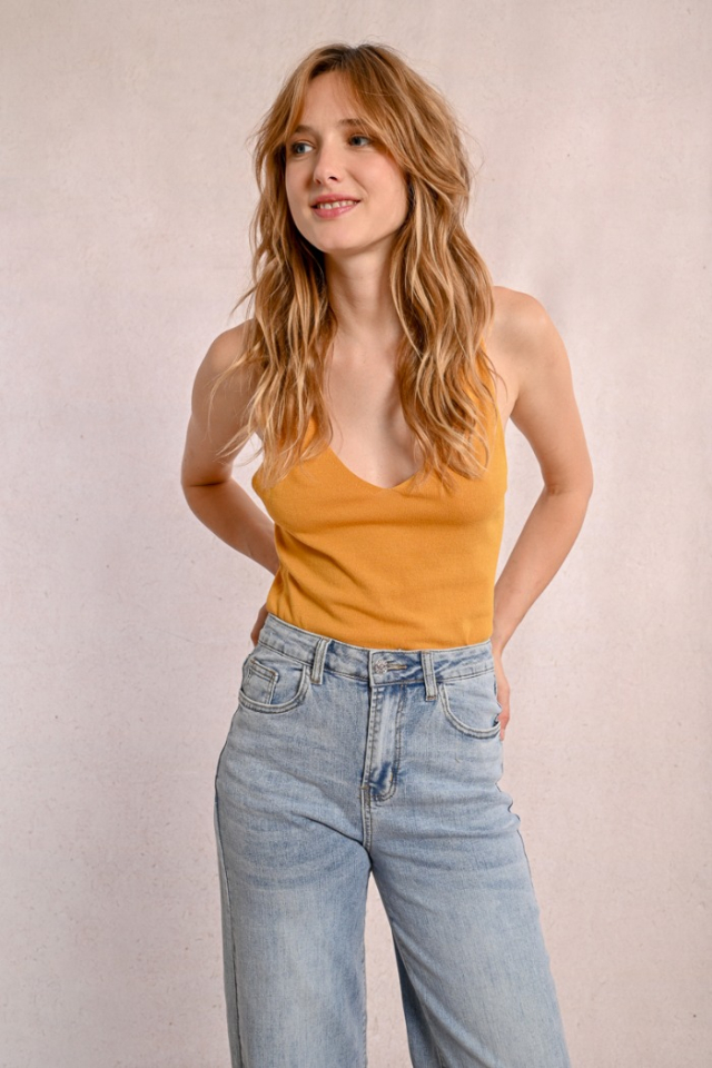 Camisole en maille - MOLLY BRACKEN - E1658DP - Molly Bracken
