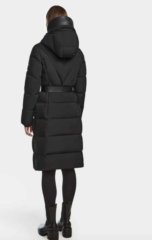 DALSA MANTEAU LONG MATELASSÉ EN DUVET - RUDSAK 