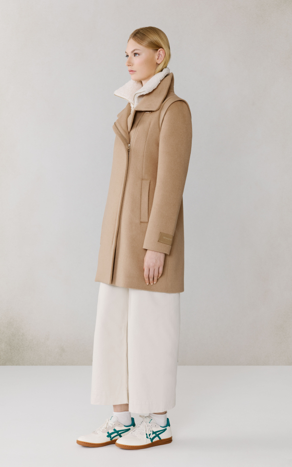 Manteau urbain en laine KIANA - SOIA & KYO