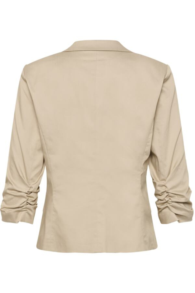 Veston court Gia – CREAM