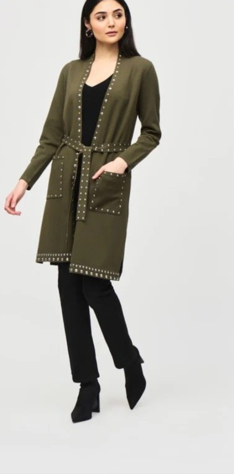 Cardigan en tricot avec encolure en V - JOSEPH RIBKOFF - 234919F24 - Joseph Ribkoff