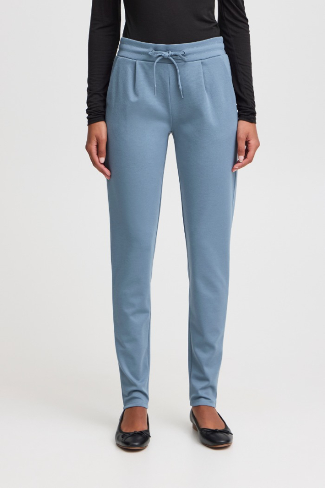 Pantalon confort kate long - ICHI - 20105036 - ICHI