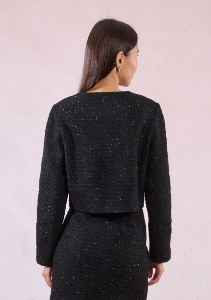 Veste élégante en tweed - MOLLY BRACKEN