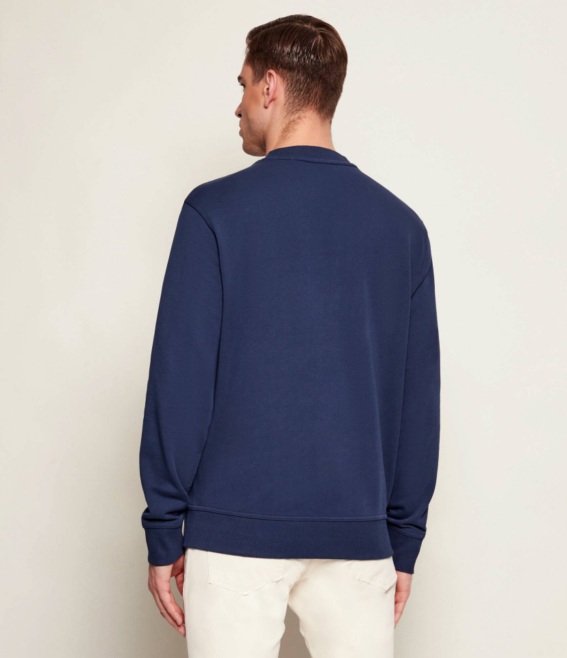 Chandail décontracté en coton terry – HUGO BOSS