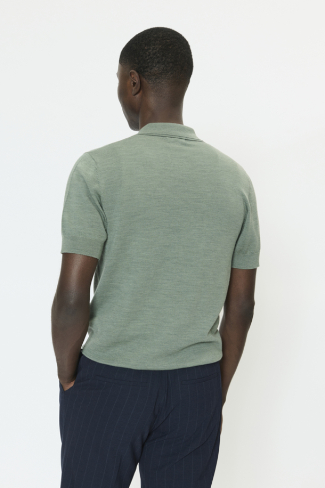 Polo Tricot Fin Demi-Zip – MATINIQUE