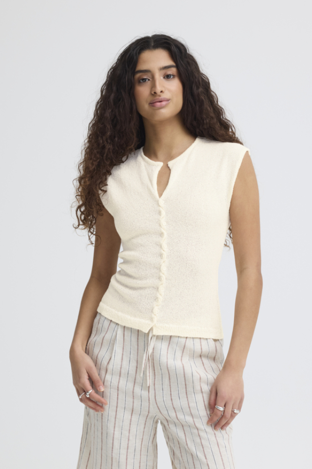 Haut Blonds sans manches – ICHI - 20125396 - ICHI