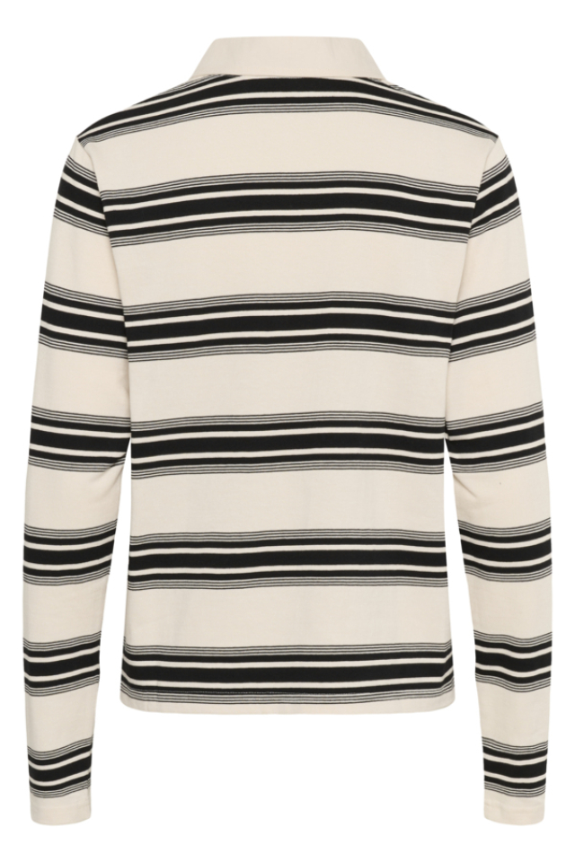 Sweatshirt style polo Carmell – CREAM