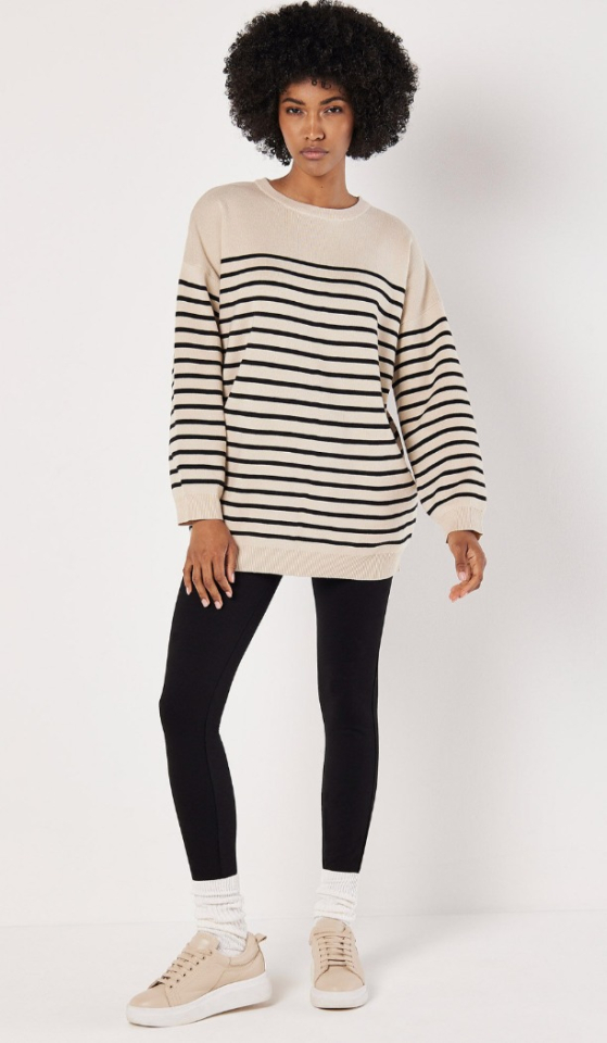 Legging avec bande élastique à la taille - APRICOT