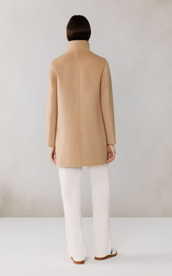  Manteau ABBI en laine avec plastron - SOIA & KIO