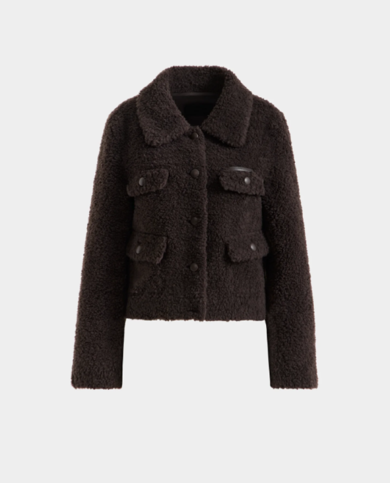 Veste courte en shearling Blair – RUDSAK