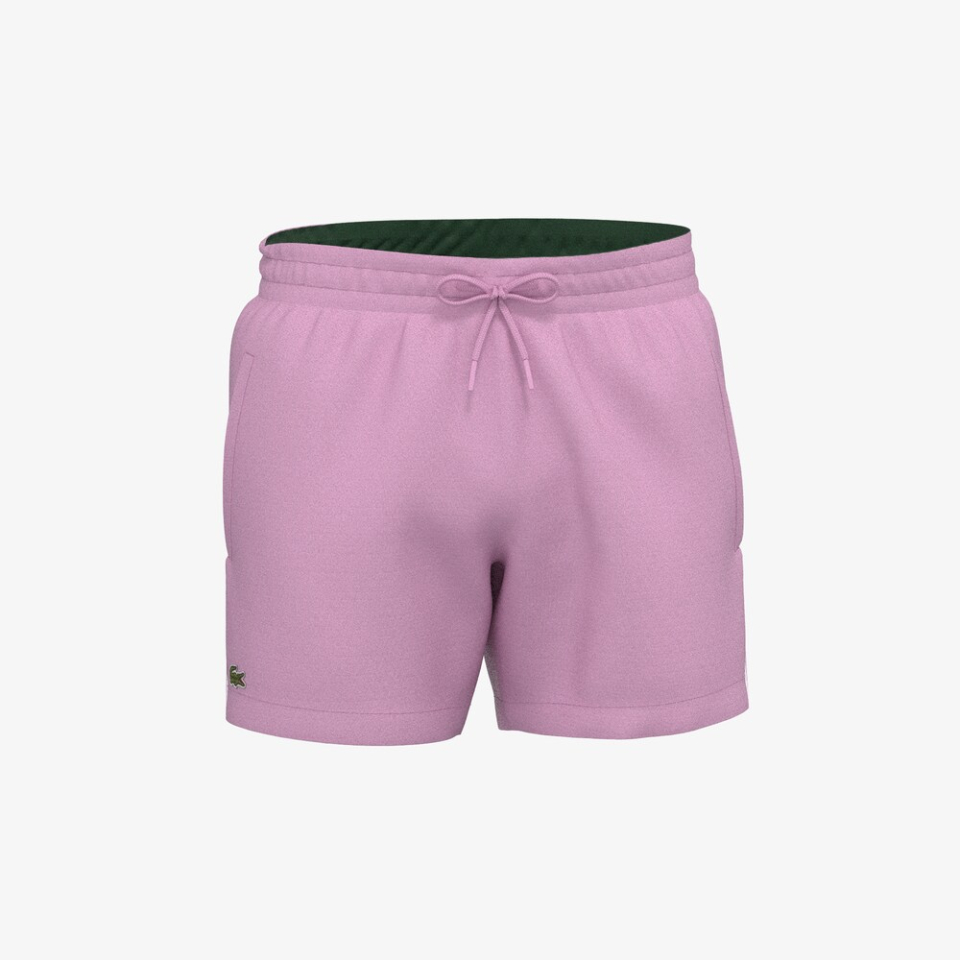 Short de bain uni à séchage rapide - LACOSTE