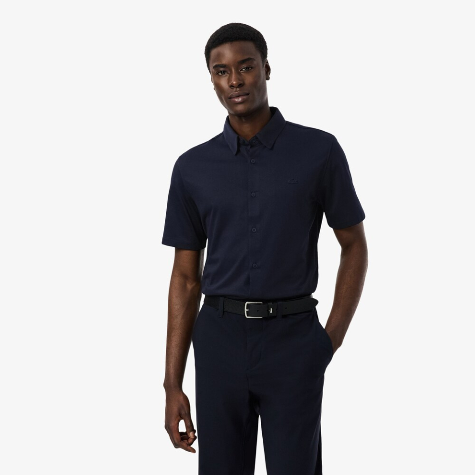 Chemise manches courtes en jersey coupe ajustée – LACOSTE - CH2351 - LACOSTE
