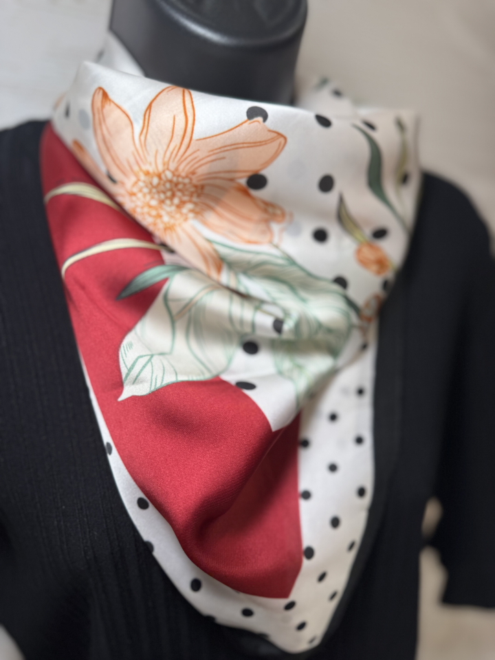 Foulard en soie - TOM & EVA 