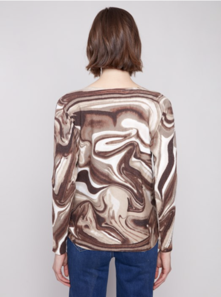 Chandail à boutons latéraux - CHARLIE B 