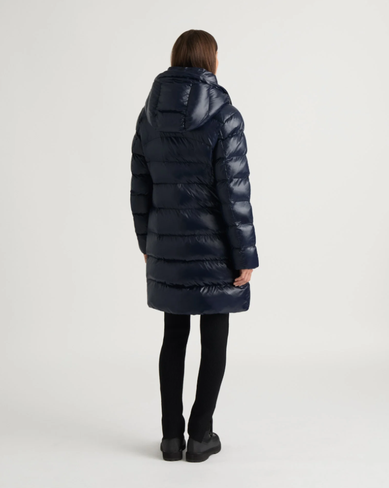 Manteau Notting Hill brillant - KANUK