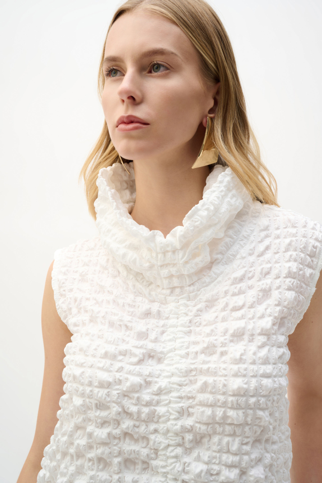 Haut en jacquard sans manches – JOSEPH RIBKOFF