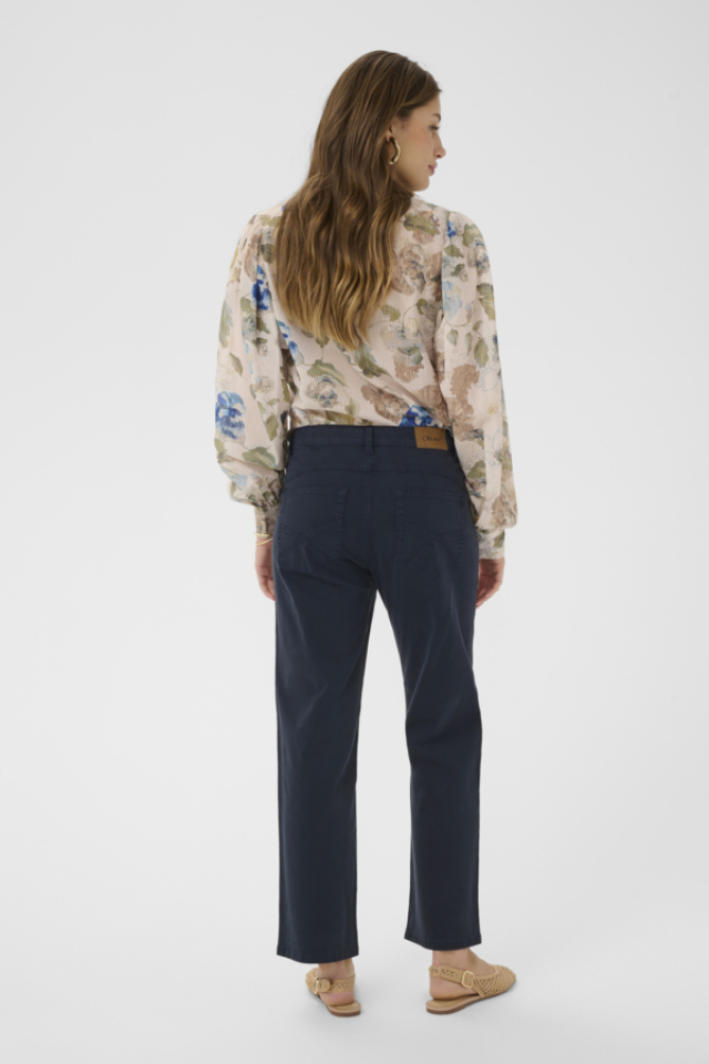 Pantalon 7/8 Berta Audrey fit – CREAM
