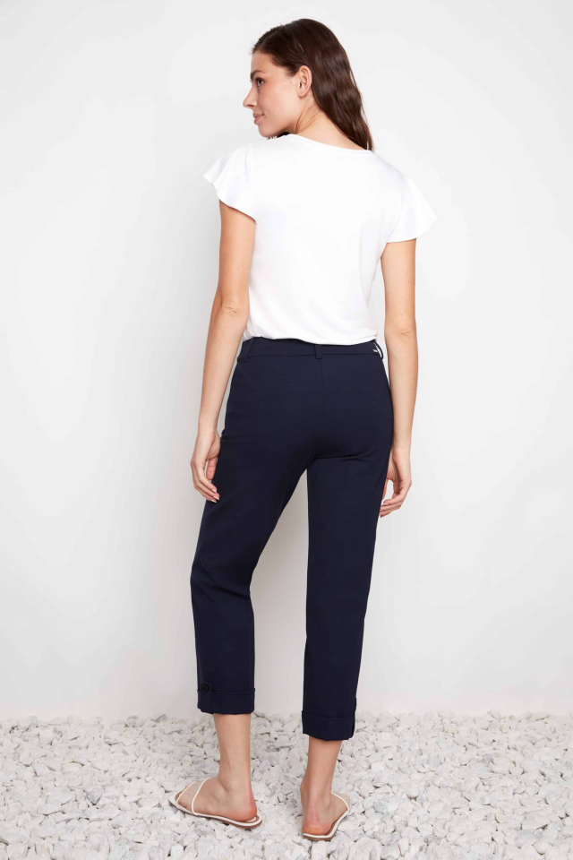 Pantalon 7/8 à poignets boutonnés - UP!