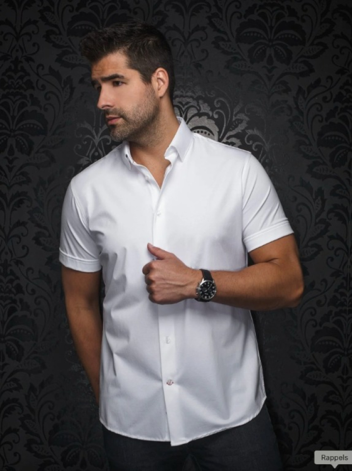 Chemise Alexander SLD Manches Courtes - AU NOIR - SLD-SS - AU NOIR