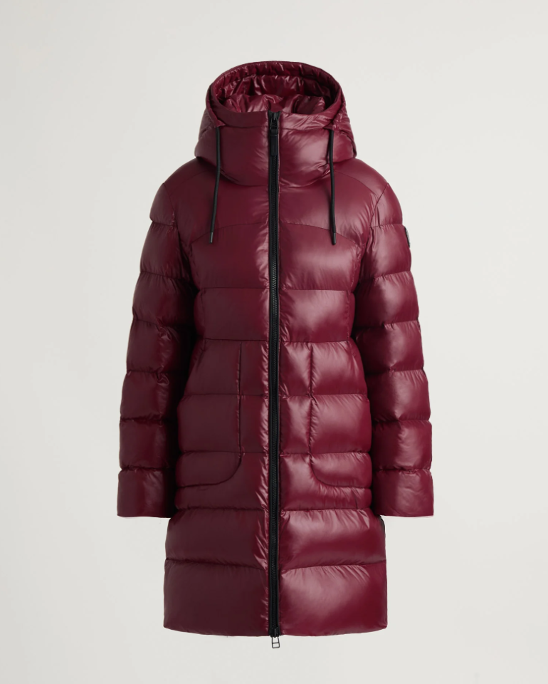 Manteau Notting Hill brillant - KANUK