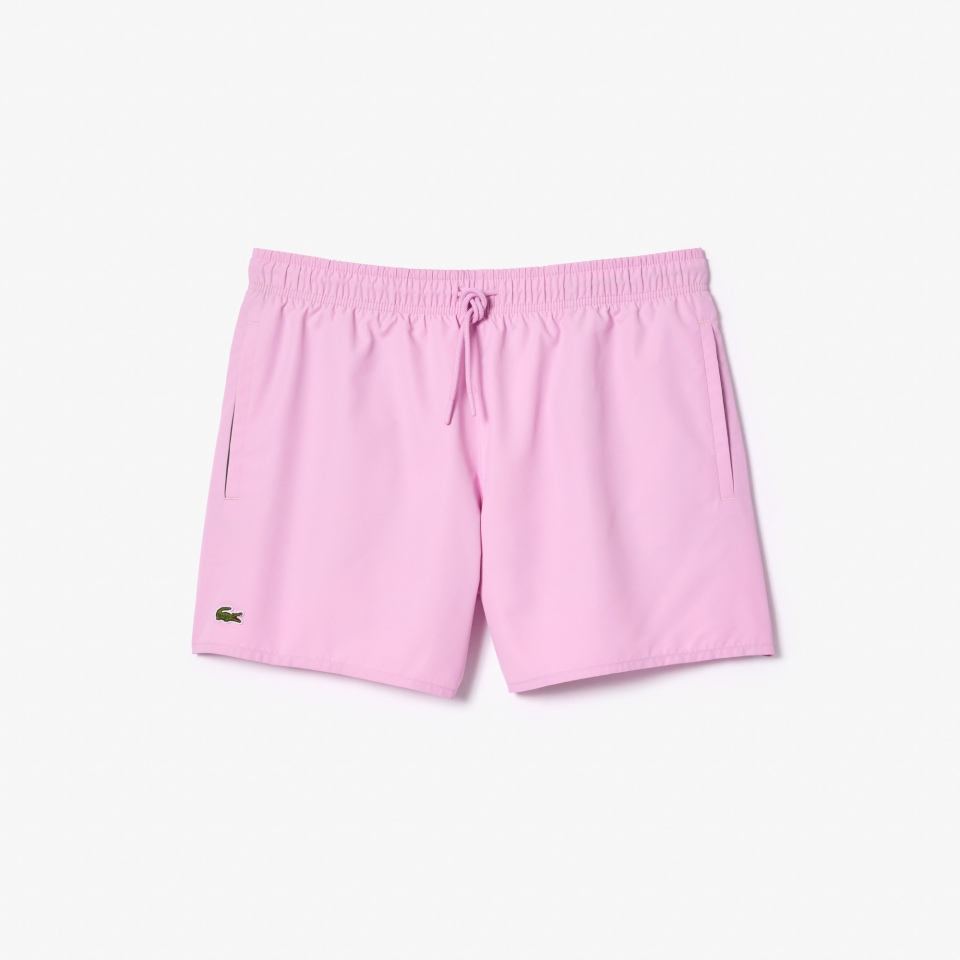 Short de bain uni à séchage rapide - LACOSTE