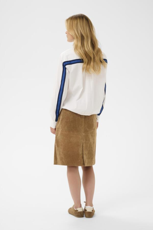 Chemise courte Stela – CREAM