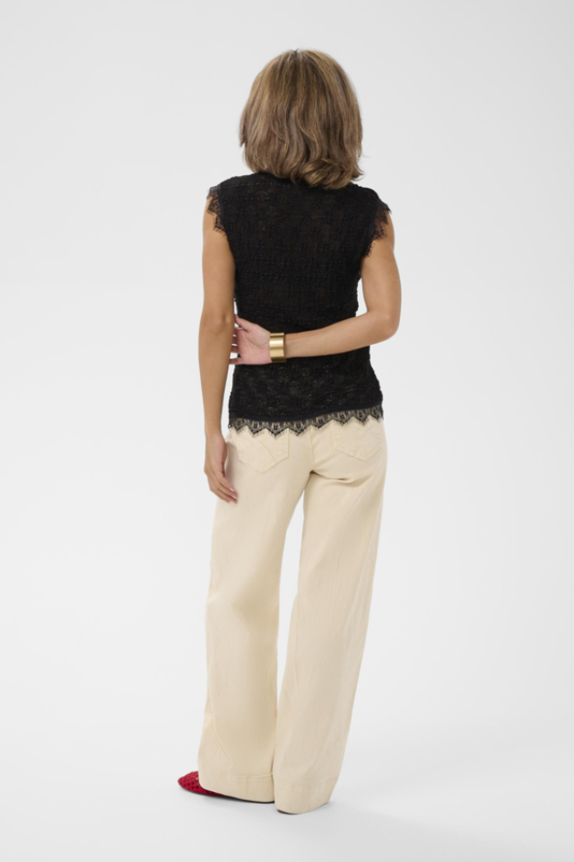 Blouse élégante Makki – CREAM