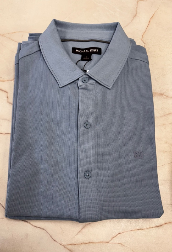 Polo piqué - MICHAEL KORS - CS552K5H5J - Michael Kors