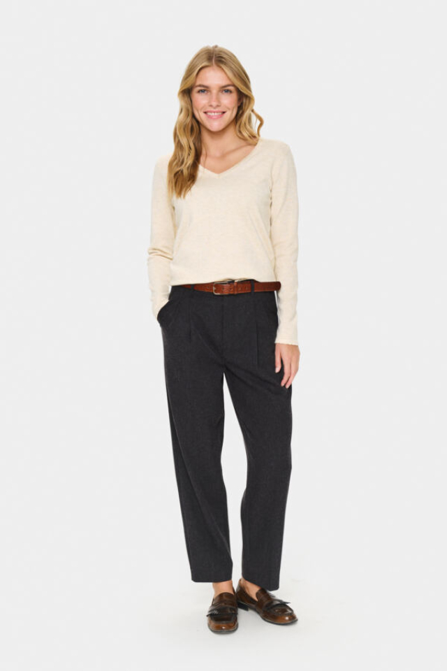 Chandail Mila col en V – SAINT-TROPEZ - 30513960 - Saint-Tropez