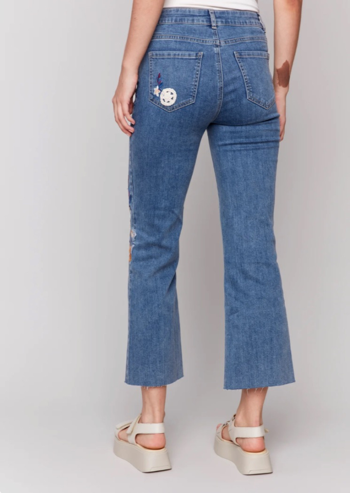 Jean brodé - CHARLIE B