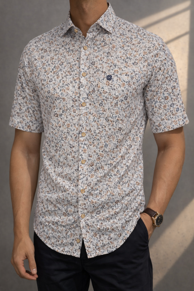 Chemise manches courtes Fantasy – FELLOWS UNITED - 61.6620 - Fellows United